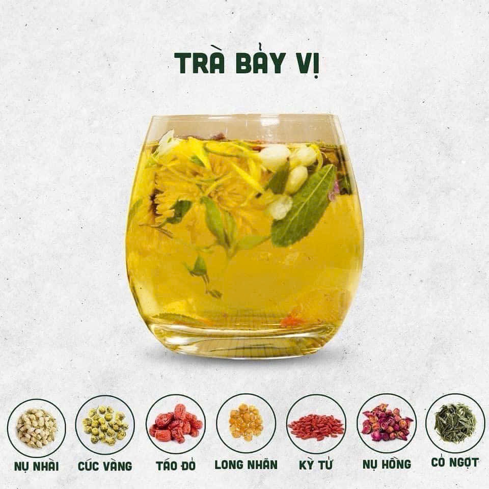 Trà dưỡng nhan 7 vị